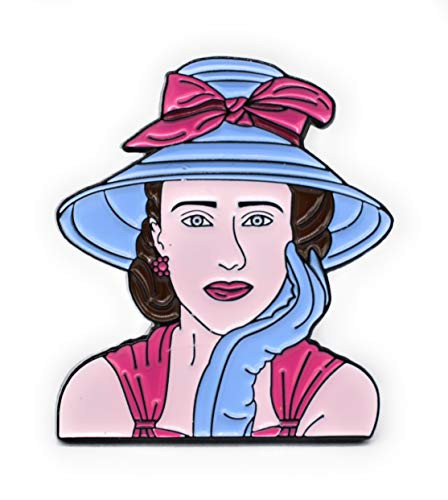 thepinkiepin Marvelous Mrs Maisel Midge Enamel Lapel Pin