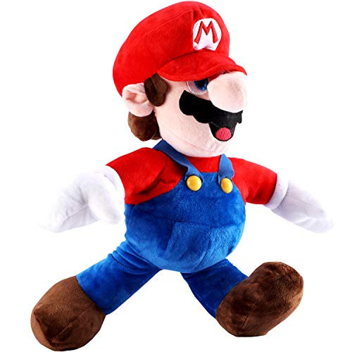 FAIRZOO Super Mario Plush, Mario Soft Stuffed Plush Toy Red - 13" FAIRZOO Super Mario Plush, Mario Soft Stuffed Plush Toy Red - 13"