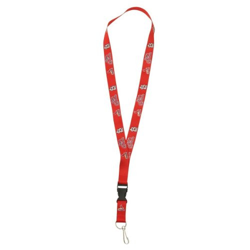 MLB St. Louis Cardinals Team Color Lanyard, 22-inches, Red MLB St. Louis Cardinals Team Color Lanyard, 22-inches, Red
