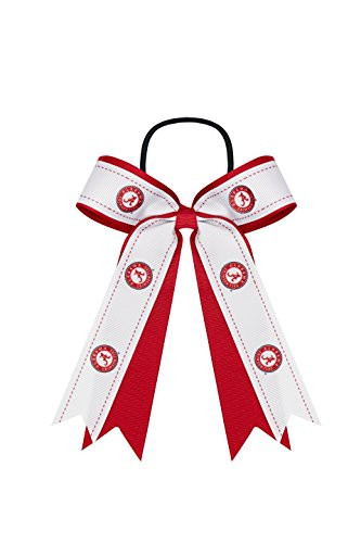 NCAA Alabama Crimson Tide Bow Ponytail Holder