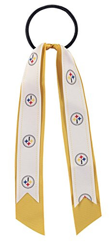 NFL Pittsburgh Steelers Streamer Ponytail Holder