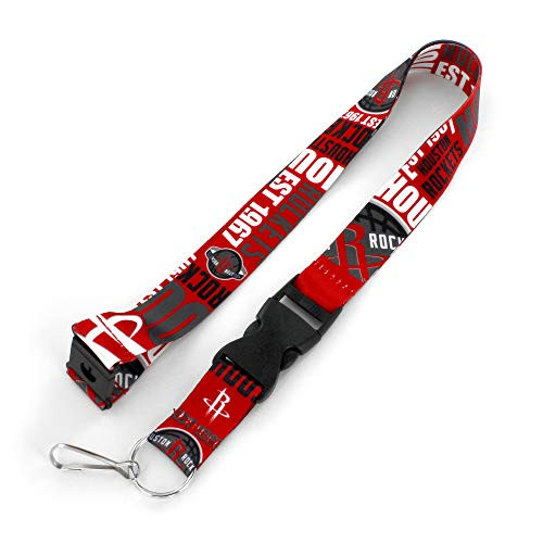 aminco NBA Houston Rockets Dynamic Design Team Lanyard aminco NBA Houston Rockets Dynamic Design Team Lanyard