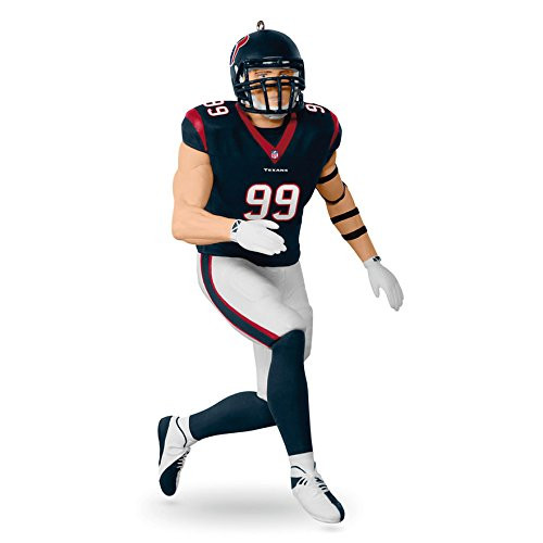 Hallmark Keepsake 2017 NFL Houston Texans J. J. Watt Christmas Ornament