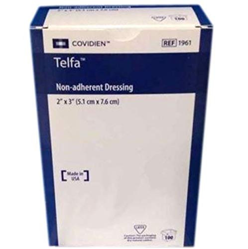 Telfa Non Adherent Dressing Pads - 2 Inches X 3 Inches - 100 Ea