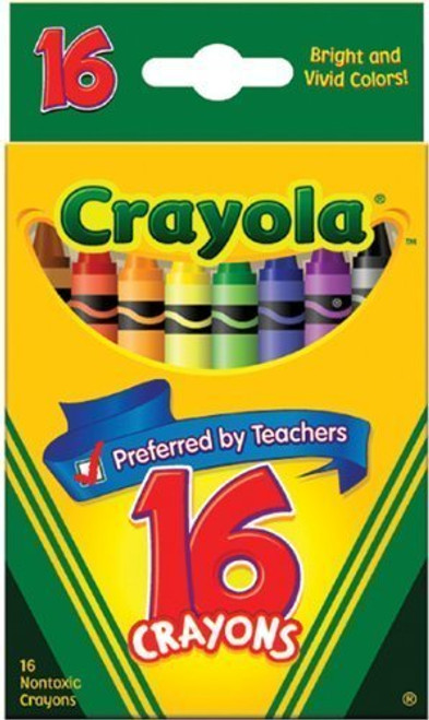 Crayola Crayons 16 Per Box Pack of 6 Crayola Crayons 16 Per Box Pack of 6