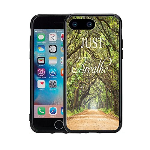 Outdoor Walkway Just Breathe for iPhone 7 Plus (2016) & iPhone 8 Plus (2017) (5.5) Case Cover by Atomic Market