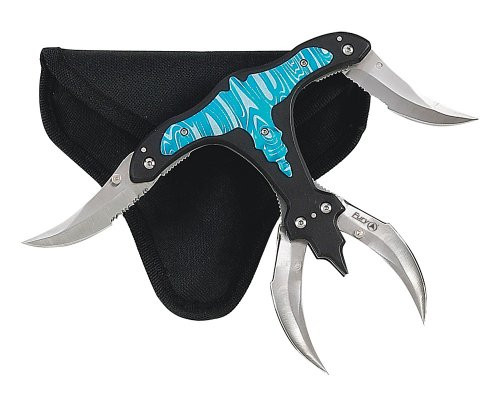 Fury Bonanza 4-in-1 Blades with Black Sheath, 5.50-Inch