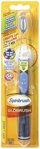 ARM & HAMMER Spinbrush Gl?brush Powered Toothbrush, 1 Count