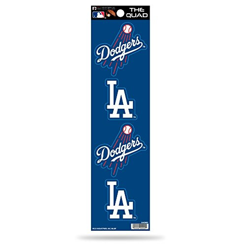 MLB Los Angeles Dodgers Quad Decal MLB Los Angeles Dodgers Quad Decal