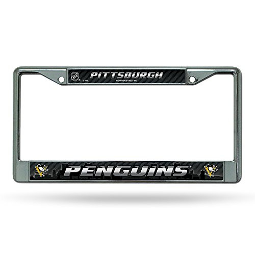 Rico Industries NHL Pittsburgh Penguins Chrome Plate Frame Rico Industries NHL Pittsburgh Penguins Chrome Plate Frame