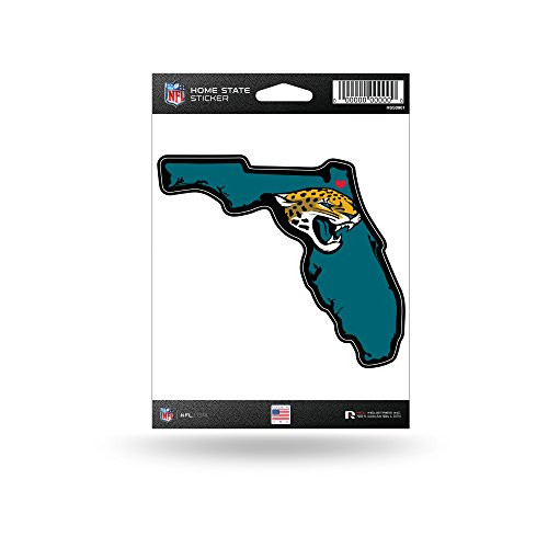 NFL Rico Industries Home State Sticker, Jacksonville Jaguars NFL Rico Industries Home State Sticker, Jacksonville Jaguars