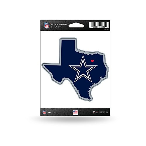 NFL Rico Industries Home State Sticker, Dallas Cowboys
