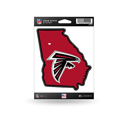 NFL Rico Industries Home State Sticker, Atlanta Falcons NFL Rico Industries Home State Sticker, Atlanta Falcons