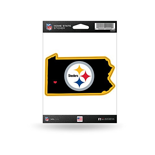 NFL Rico Industries Home State Sticker, Pittsburgh Steelers