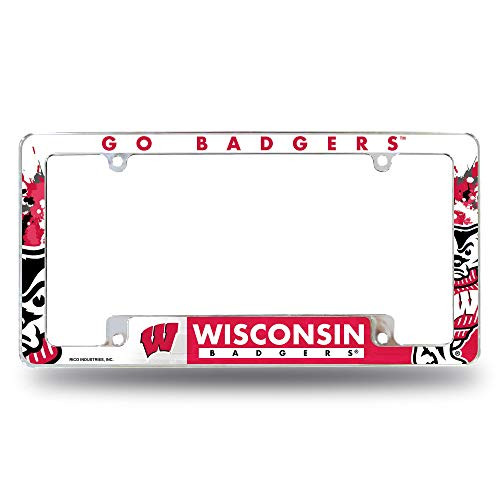 Rico Industries Wisconsin All Over Chrome Frame