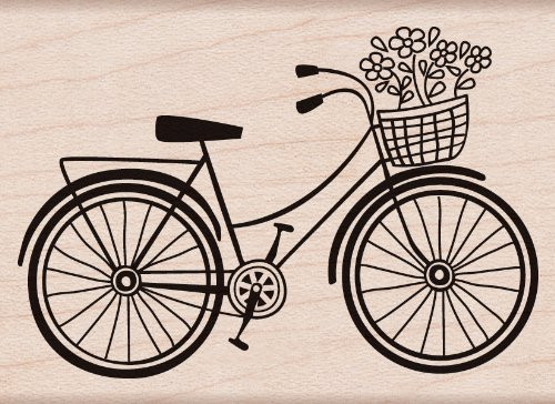 Hero Arts Woodblock Stamp, Bicycle