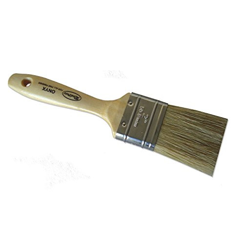 Redtree Industries 12013 Onyx Fine Finish Natural Bristle Paint Brush - 1" Redtree Industries 12013 Onyx Fine Finish Natural Bristle Paint Brush - 1"