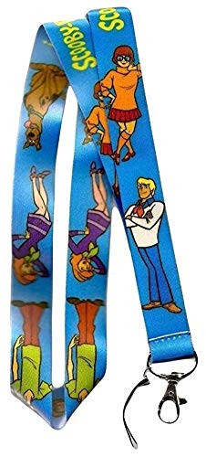 SuperSenter Premium Lanyard Scooby Doo Cartoon Themed - Hook & Phone String - Keychains or ID Badge Holders