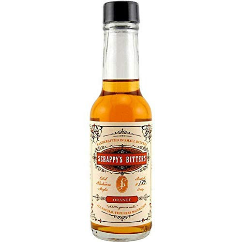 Scrappy's Bitters - Orange, 5 ounces - Organic Ingredients, Finest Herbs and Zests, No Extracts, Artificial Flavors, Chemicals or Dyes. Made in the USA Scrappy's Bitters - Orange, 5 ounces - Organic Ingredients, Finest Herbs and Zests, No Extracts, Artificial Flavors, Chemicals or Dyes. Made in the USA
