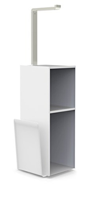 Better Living Products 53656 NUVO Toilet Valet with Magazine Rack Better Living Products 53656 NUVO Toilet Valet with Magazine Rack
