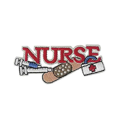 Needle Bandaid First Aid Nursing Medical Embroidered Iron on sew on Patch Medical Nurse Doctor First Aid Hospital Logo