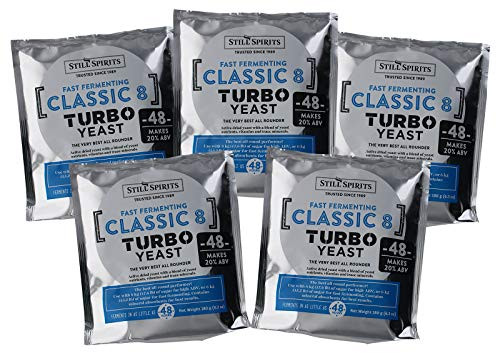 Still Spirits Turbo Classic 8 Yeast (Pack of 5)