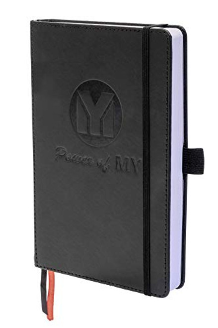 90-Day Undated Planner - Achieve Goals & Increase Productivity, Time Management & Happiness - Hourly, Daily, Weekly, Monthly Planner with Gratitude Journal, To-Do List, Hardcover, Vegan Leather(Black)