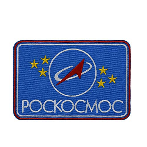 POCKOCMOC Russia Soviet Union Space Embroidered Emblem Iron on sew on Patch