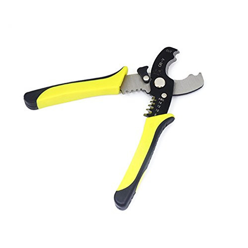 Multi-Purpose Cable Cutter Crimper Wire Cutter Cable Stripper Wire Stripping Tool Snips (Cable wire stripper)