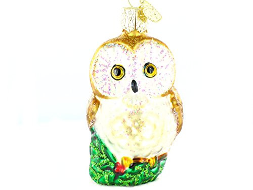 Old World Christmas Ornaments: Christmas Owl Glass Blown Ornaments for Christmas Tree