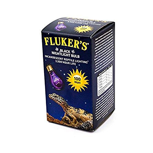 Fluker's Black Nightlight Bulbs for Reptiles 100 watt