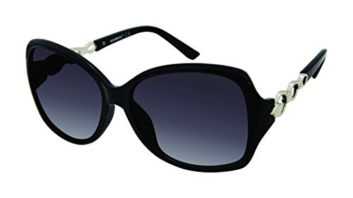 Southpole 241SP Oval Sunglasses, Black, 59 mm