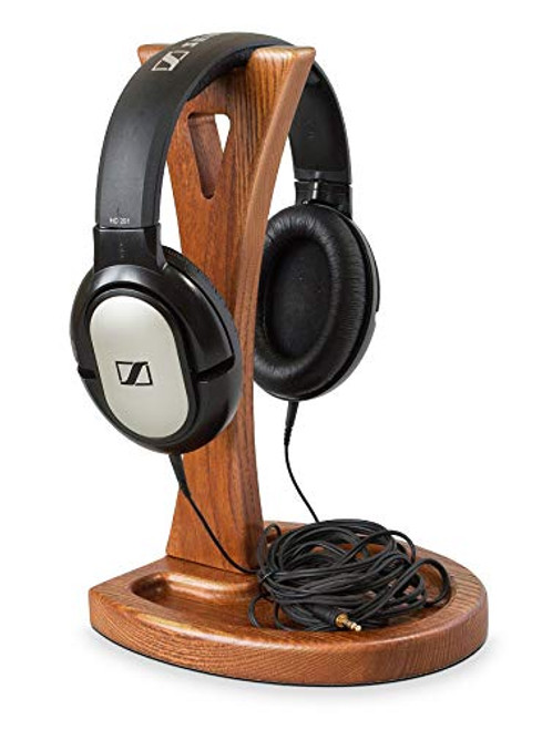 TESLYAR Wooden Headphone Stand Headset Holder Wood Headset Hanger Gaming Headset Stand Headphone Rack Mount for All Headphone Display TESLYAR Wooden Headphone Stand Headset Holder Wood Headset Hanger Gaming Headset Stand Headphone Rack Mount for All Headphone Display