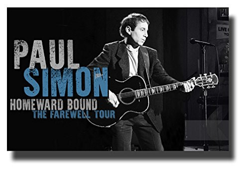Paul Simon Poster - concert promo 11 x 17 inches - Homeward Bound Tour