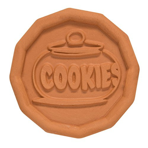 Mrs. Andersons Baking Brown Sugar Saver, Sugar Cookie Design, Natural Terracotta, Keeps Brown Sugar Softer