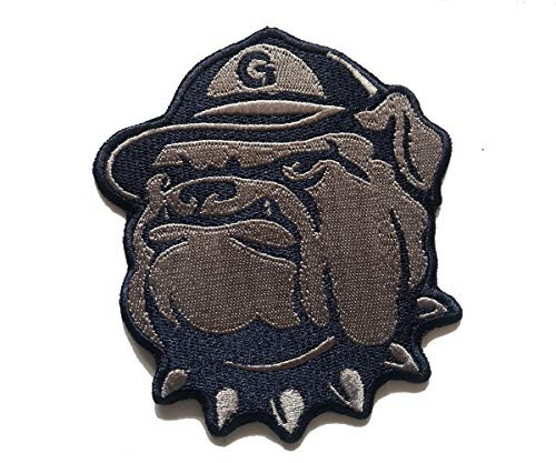 Yibuoo Georgetown Hoyas Embroidered Patch Iron on Logo Vest Jacket Cap Hoodie Backpack Patch Iron On/sew on Patch