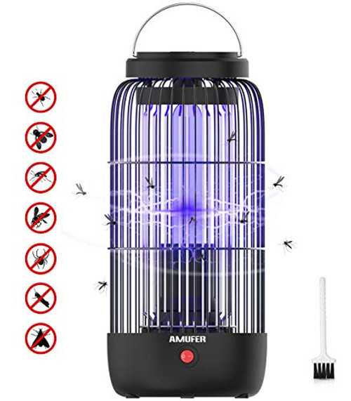 AMUFER Bug Zapper Electric Mosquito Zapper Killer Plug-in Fly Trap Indoor Mosquito Zapper with Hook Powerful Insect Killer Fly Zapper Mosquito Lamp for Home Indoor AMUFER Bug Zapper Electric Mosquito Zapper Killer Plug-in Fly Trap Indoor Mosquito Zapper with Hook Powerful Insect Killer Fly Zapper Mosquito Lamp for Home Indoor