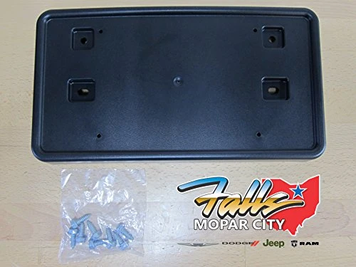 Jeep Patriot Front License Plate Frame Holder Bracket Mopar OEM