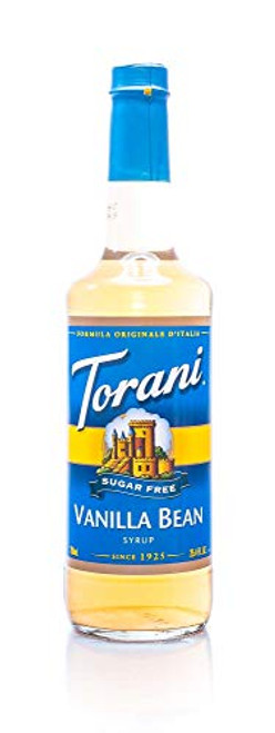 Torani Sugar Free Vanilla Bean Syrup w/ Splenda, 750 mL Torani Sugar Free Vanilla Bean Syrup w/ Splenda, 750 mL