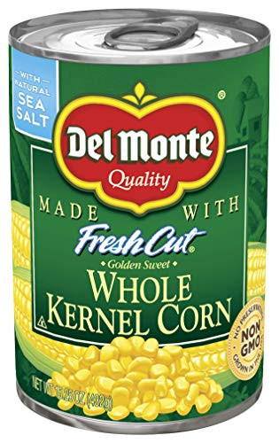 Del Monte Canned Fresh Cut Golden Sweet Whole Kernel Corn, 15.25-Ounce