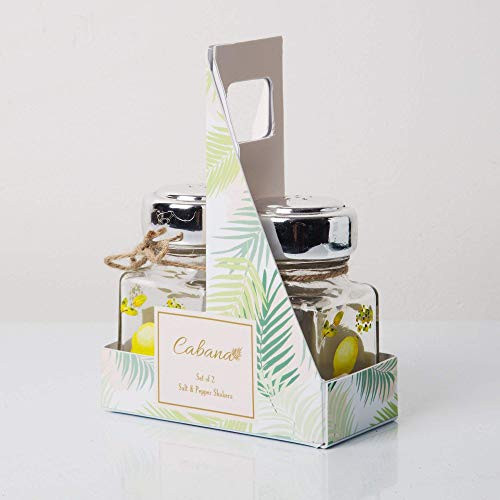 Home Essentials Cabana Salt and Pepper Shakers