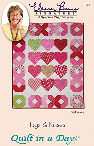 Quilt in a Day Eleanor Burns Quilt Pattern- Hugs and Kisses