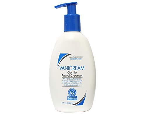 Vanicream Gentle Facial Cleanser with Pump Dispenser | Fragrance, Gluten and Sulfate Free | For Sensitive Skin | 8 Fl Oz Vanicream Gentle Facial Cleanser with Pump Dispenser | Fragrance, Gluten and Sulfate Free | For Sensitive Skin | 8 Fl Oz