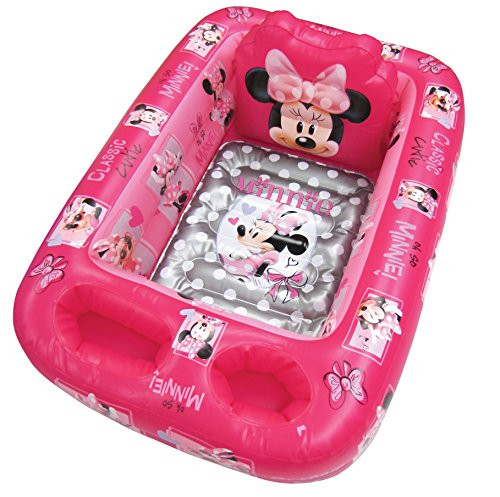 Disney Minnie Mouse Inflatable Safety Bathtub, Pink
