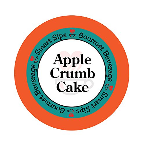 Apple Crumb Cake Coffee, Medium Roast Gourmet Flavored Coffee Pods, 24 Count, Compatible With All Keurig K-cup Brewers Apple Crumb Cake Coffee, Medium Roast Gourmet Flavored Coffee Pods, 24 Count, Compatible With All Keurig K-cup Brewers