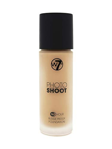 W7 | Photoshoot - Fresh Beige | Creamy Foundation | Full Coverage, Lightweight and Long Lasting
