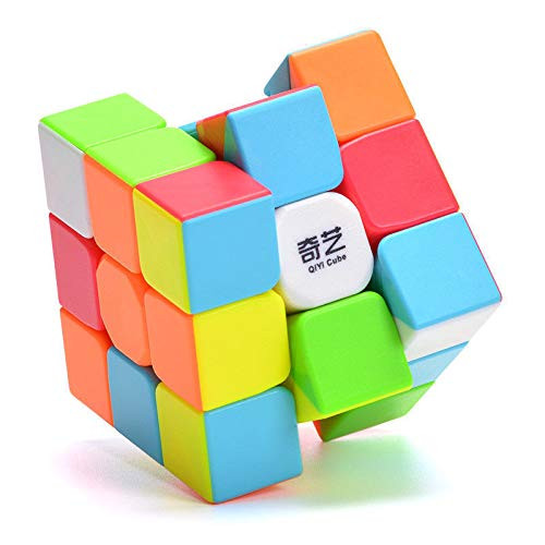 OVI QiYi Warrior W 3x3 Stickerless Speed Cube Puzzle Warrior W 3x3x3 Stickerless Magic Cube