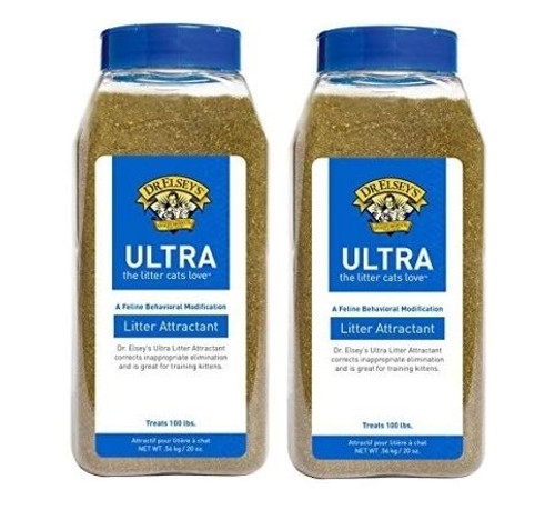 2 Pack! Dr. Elsey's Cat Attract Litter Additive (20 oz) 2 Pack! Dr. Elsey's Cat Attract Litter Additive (20 oz)