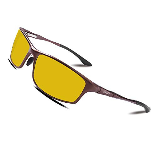 Bircen Night Driving Glasses Anti Glare Polarized - HD Night Vision Glasses for Driving Rainy Safely Sports Glasses Bircen Night Driving Glasses Anti Glare Polarized - HD Night Vision Glasses for Driving Rainy Safely Sports Glasses