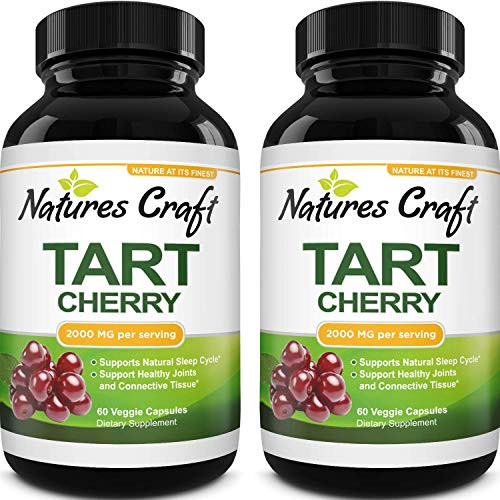 Tart Cherry Capsules for Joint Support - Tart Cherry Extract Antioxidant Supplement for Uric Acid Cleanse Sleep Aid and Muscle Recovery - Anti Aging Joint Health Supplement for Uric Acid Support Tart Cherry Capsules for Joint Support - Tart Cherry Extract Antioxidant Supplement for Uric Acid Cleanse Sleep Aid and Muscle Recovery - Anti Aging Joint Health Supplement for Uric Acid Support